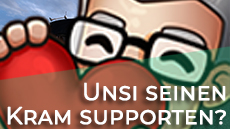 Unsi seinen Kram supporten?